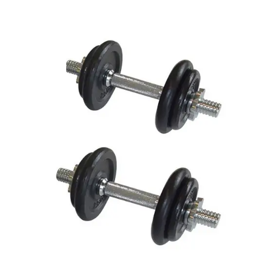 BARRA CON DISCOS 10 KG
