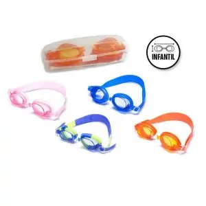 Gafas natación niños de silicona gran calidad
