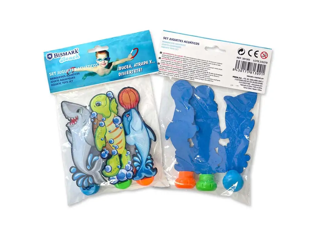 1 Juego buceo niños piscina, juguete natación